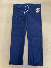 Wonder Wink Scrub Pants Large Navy Blue Nwt