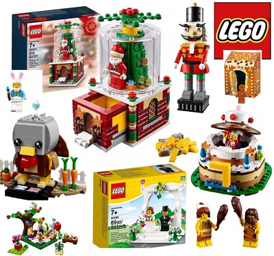 LEGO HOLIDAY & EVENT LIMITED EXKLUSIVES SET SAISONALE REFERENZEN GAMES PROMOTION