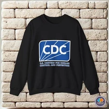 CDC Centers for Disease Control Logo Unisex Sweatshirt
