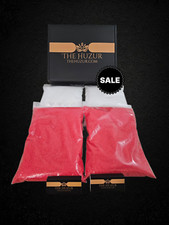 Red  White Sand Wax, Pearl Wax Candle Set, 2Kg with 80 wicks, Scented Candle