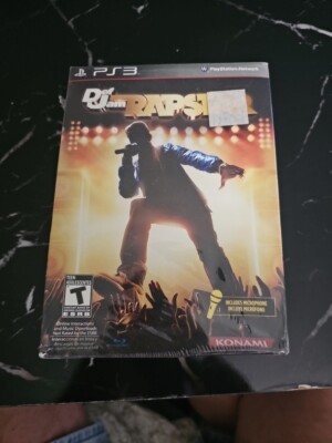 Def Jam Rapstar Bundle Game + Microphone PS3 Konami NEW