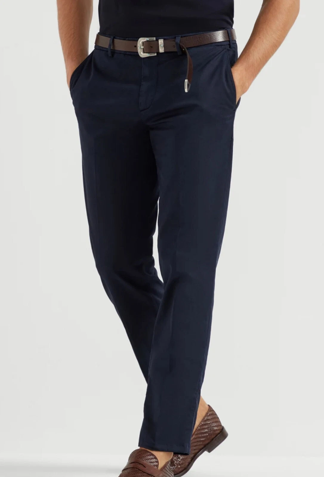 Brunello Cucinelli — Brunello Cucinelli Italian Fit Cotton Pants Size 52 - 38 Waist RETAIL $695 #230