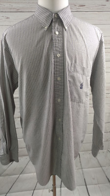 Nautica Men's Long Sleeved Button Front Shirt XL (N21)