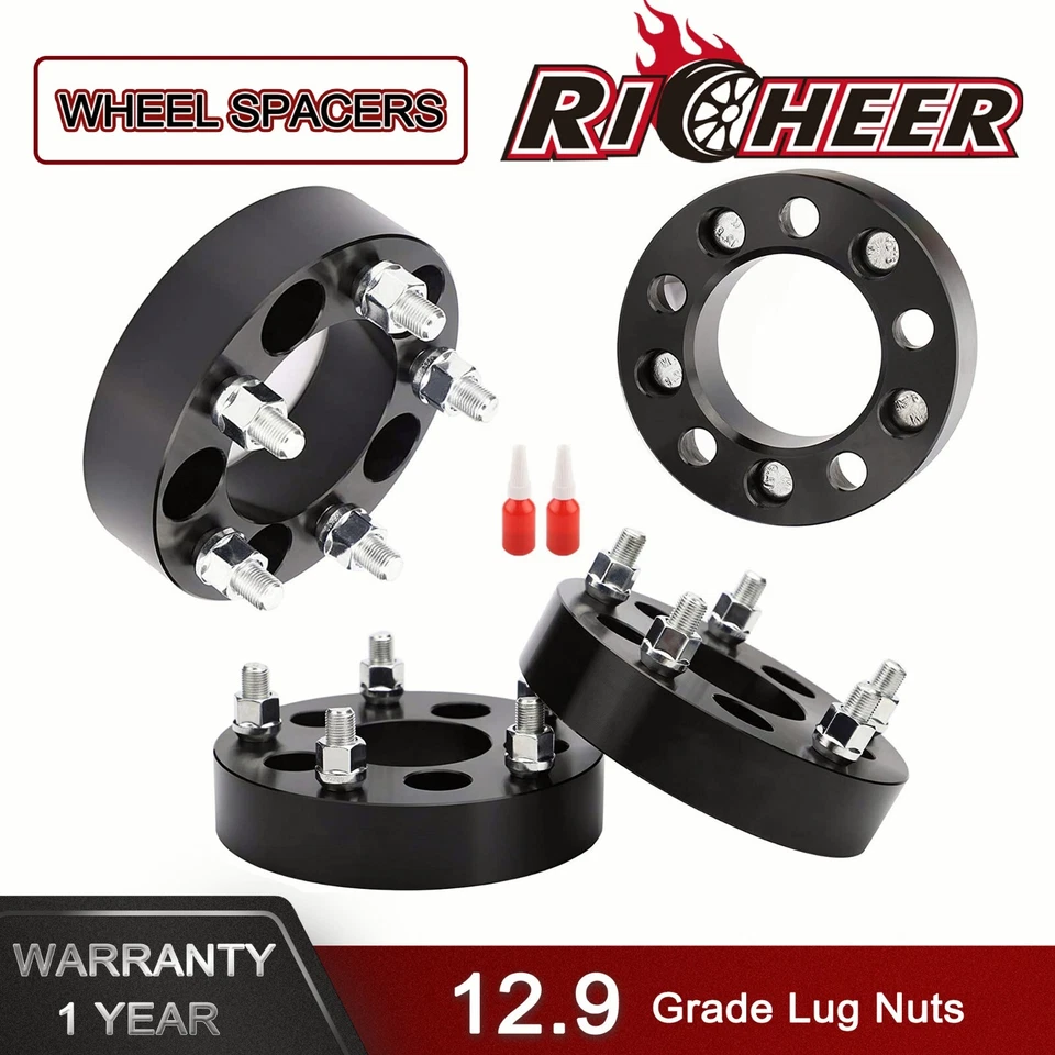 4Pcs 1.25" 5x4.5 to 5x5 Hub Centric Wheel Adapters For Jeep Wrangler YJ TJ KJ ZJ - Image 4 of 4