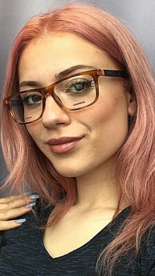 New CARRERA Men's Women's Eyeglasses FrameCA4401  P7A  53mm Rectangular .