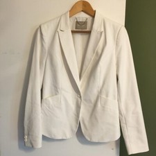 White Orsay Blazer