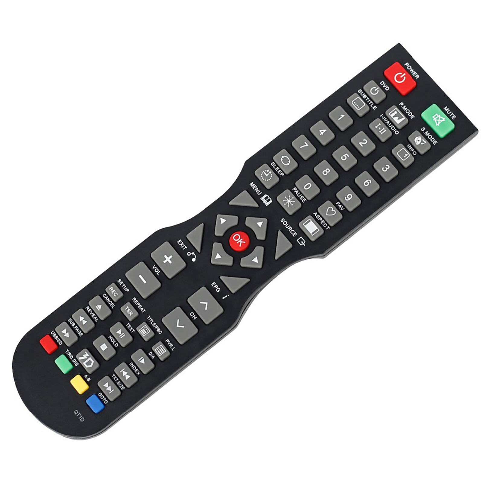 New Remote Control Replacement For SONIQ TV Part QT166 QT155 QT155S QT1D E24Z15B