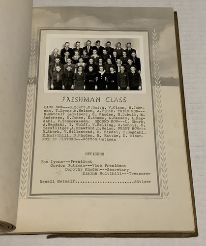 Vtg Eastern High School Yearbook Madison South Dakota Giles Martinson Genealogy - Picture 18 of 24