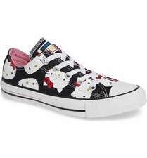 Hello Kitty x Converse Chuck Taylor All Star Low OX Black (Size 6 US Women) NIB