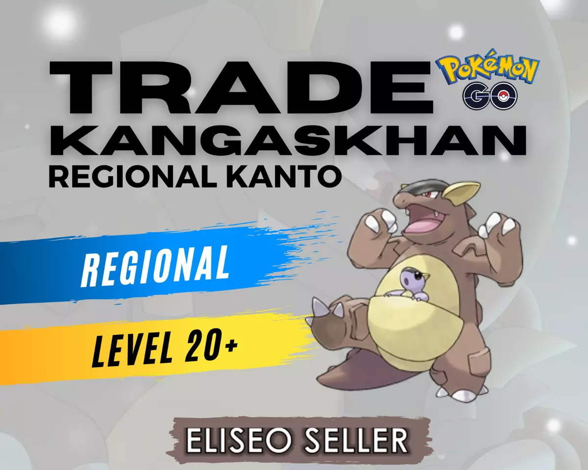 Kangaskhan Pokemon Trade Go Same day Regional Pokémon Ultra League PVP High  Lv