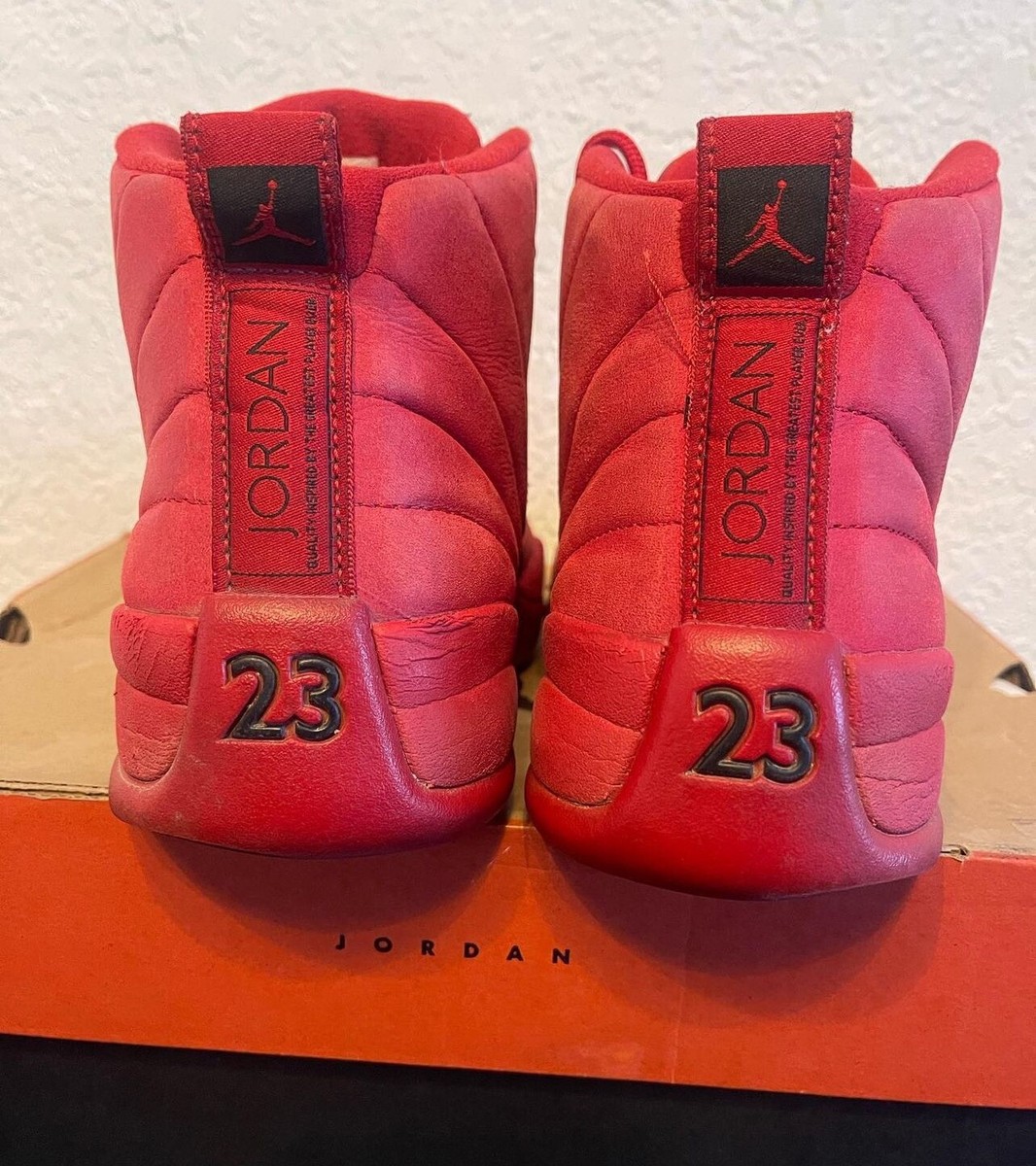 Size 10 - Air Jordan 12 Retro Gym Red 191887991427| eBay