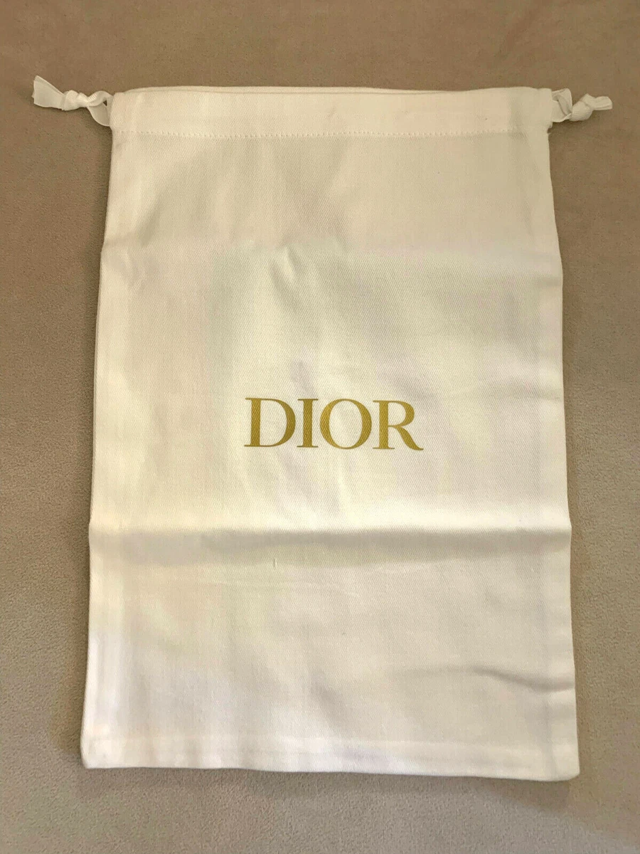 Borsa antipolvere christian dior scarpe da viaggio, borsa - 12,5 h x  8,75W 