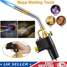 Professional Propane Mapp Blow Torch Welding Soldering Brazing Gas Plumbing Kit