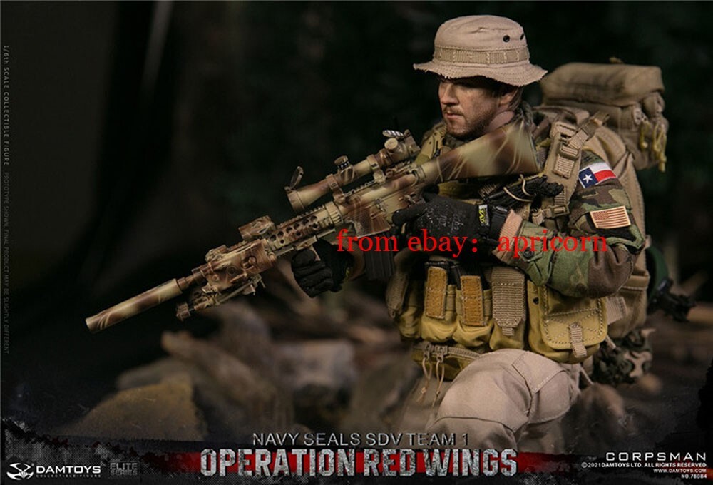 DAMTOYS 78084 Navy Seals SDV Team1 Operation Red Wings 1/6 Action
