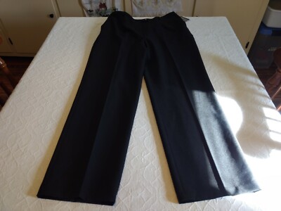 Sag Harbor Dress Pant NWT Black Missy 