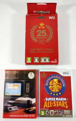 Super Mario All-Stars édition 25 Ans – Wii, Jeu Complet, Bon état