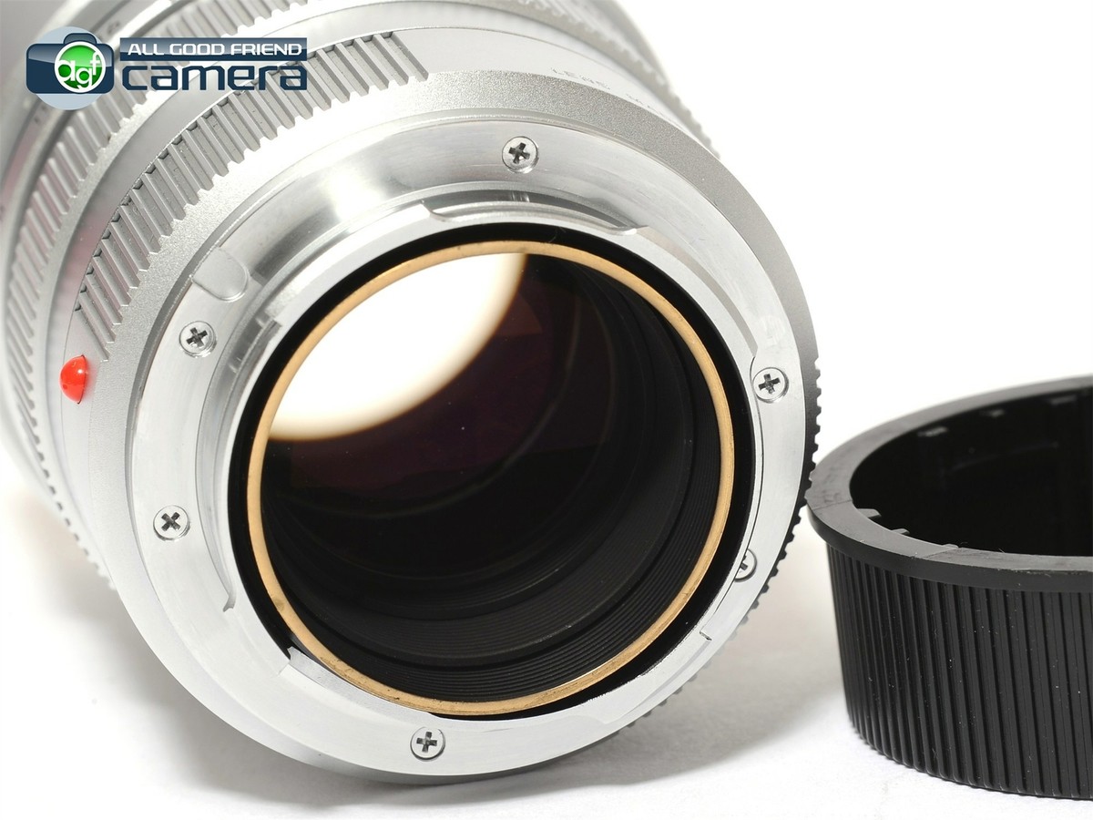 ＜良品＞ Leica SUMMICRON-M 90mm F2 E55 Leica Summicron-M 90mm F/2 E55 Lens Pre-ASPH. Silver/Chrome *EX+