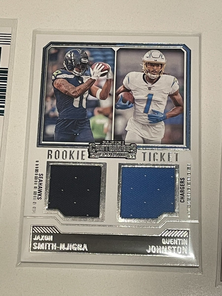 2023 Panini Contenders DUAL PATCH Jaxon Smith-Njigba Quentin