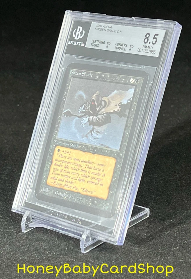 MTG Limited Edition Alpha 1993 Frozen Shade BGS 8.5Q++ (BabyQuad++) NM/MT+ 93/94 - Image 3 of 4