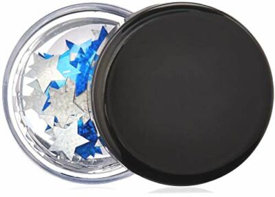 Decore Moi Irridescent Tiny Stars Body Glitter, Blue, 11 Gram