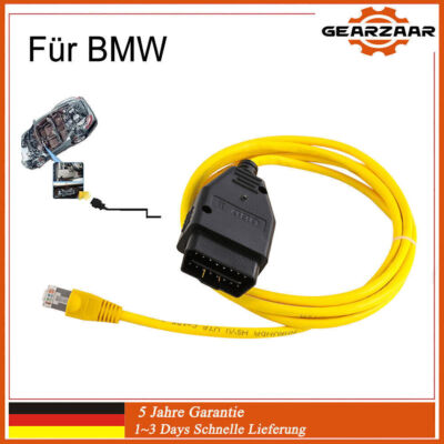 ENET Ethernet Interface Codierung RJ45 OBD Programmierung Diagnose für BMW F NEU