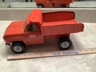 Vintage 1970s Pressed Steel Tonka Orange Dump Truck XR
