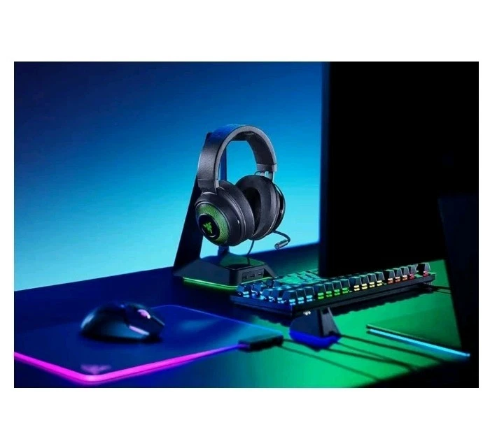 Razer Kraken USB Gaming Headset, PC, PS4 - Matte Black - Image 3 of 4