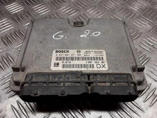 OPEL ASTRA G Sedan F69 Motorsteuergerät ECU 09180353 0281001971 2.00 25461644