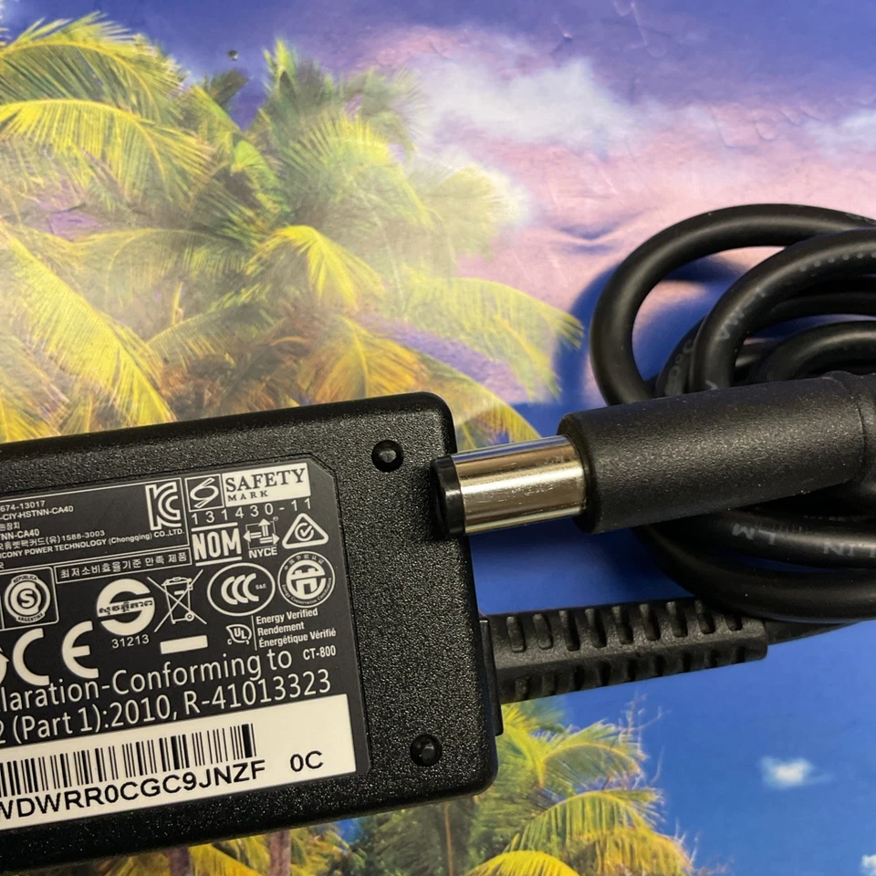 LOTE DE 25 OEMHP HSTNN-CA40/744481-002 45W 19.5V 2.31A Adaptador de CA 7.4MM SIN CABLE Foto 3 de 3