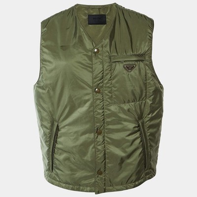 山本和男　PRADA archive down vest Iconic Prada Sport SS99 White Down Vest – Allison's Archive