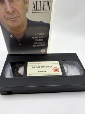 DAVE ALLEN - VINTAGE DAVE ALLEN - VHS PAL Good Condition - Image 1 of 3