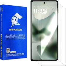 3PCS Screen Protector for Motorola Razr Fold Case Friendly MilitaryShield HD Cle