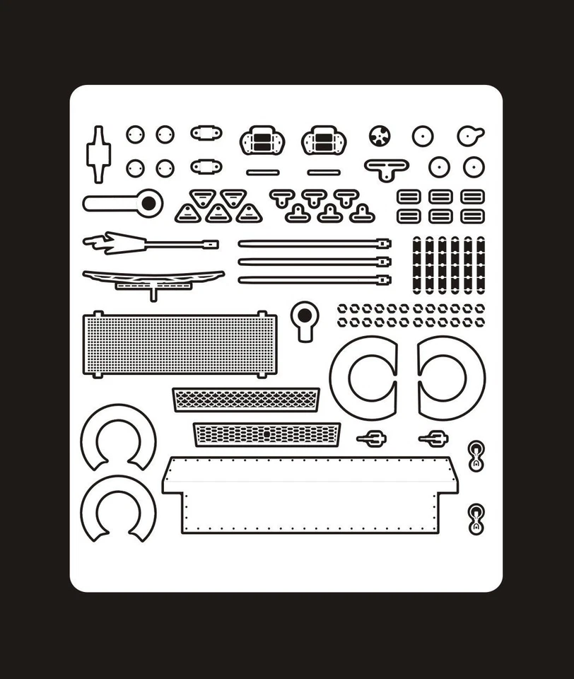 Aoshima 1/24 Detail Up Parts #12 BEEMAX Corolla Levin AE92 '88 Grp A - Image 2 of 4