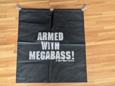 Megabass Fishing Bag - Black, 24"x21.5" (61cm x 55cm), Slightly Used
