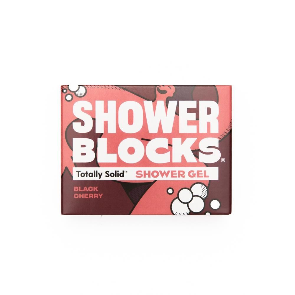 Shower Blocks Solid Shower Gel in Black Cherry 100g - 2 Pack - Image 2