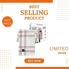 Customizable Heated Blanket - 100% Polyester, Perfect for Napping & Travel