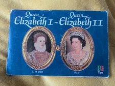 Vintage Brooke Bond PG Tips Tea Cards Queen Elizabeth I -II Complete Album (PGT)