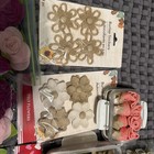 Paper And Fabric Flower Embellishments — photo 2