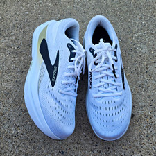 Brooks Ghost Max 3 Bright White/Black Men's Running Sneaker 110464-1D-162