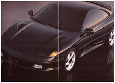 1991 Dodge Stealth Range, Posh 4-Fold Pull-Out USA Magazine Ad. US Mail: $3.60