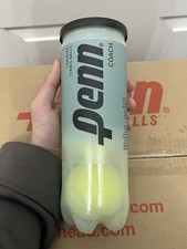 NEW - Penn Coach Teaching Tennis Balls 24 Cans/72 Balls 