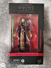 Hasbro Black Series Star Wars Attack of the Clones Luminara Unduli 6  Figure