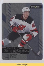2021-22 Upper Deck Synergy Cast for Greatness Jesper Bratt #CG-30 READ 14fk