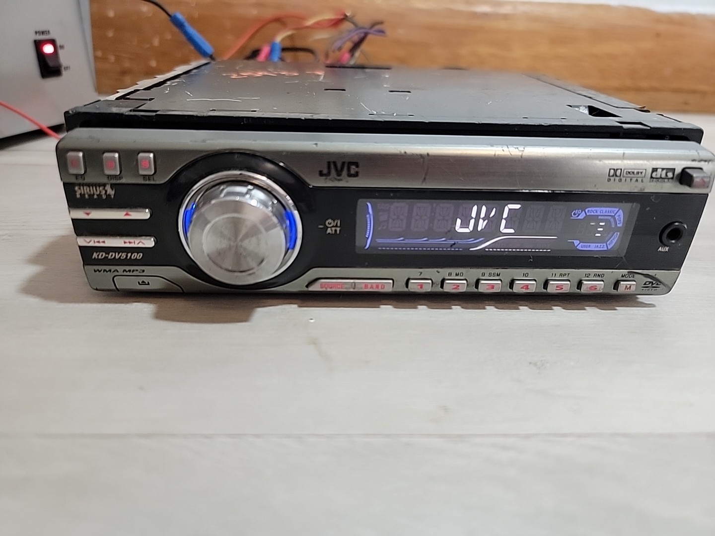 JVC KD-DV5100 DVD CD  Vintage Car Stereo