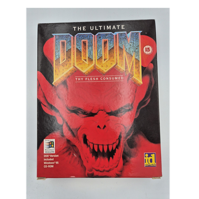 The Ultimate Doom Thy Flesh Consumed Big Box for Windows and DOS