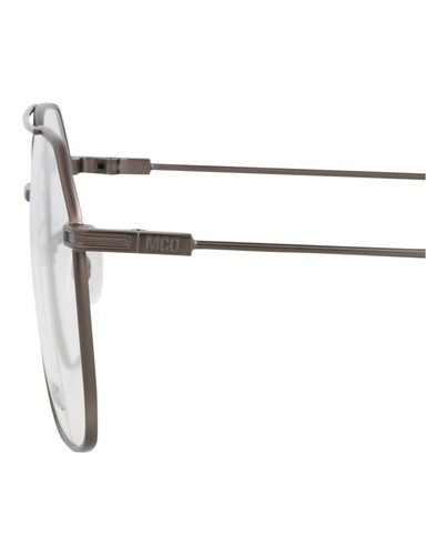 McQ Alexander McQueen Unisex Aviator Ruthenium Ruthenium Transparent Fashion - Bild 4 von 4
