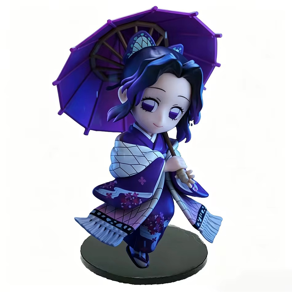 Anime Demon Slayer Kimetsu no Yaiba Figure 15cm Kochou Shinobu Kanroji Mitsuri