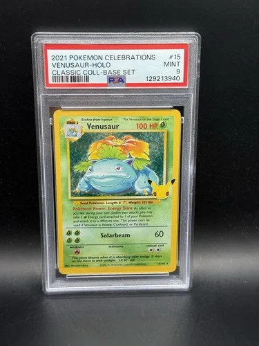 2022 Pokemon Celebrations Venusaur Holo Psa 10