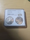 AMAZING United States Mint 2026 American Eagle Silver 2-Coin Set NGC MS 69