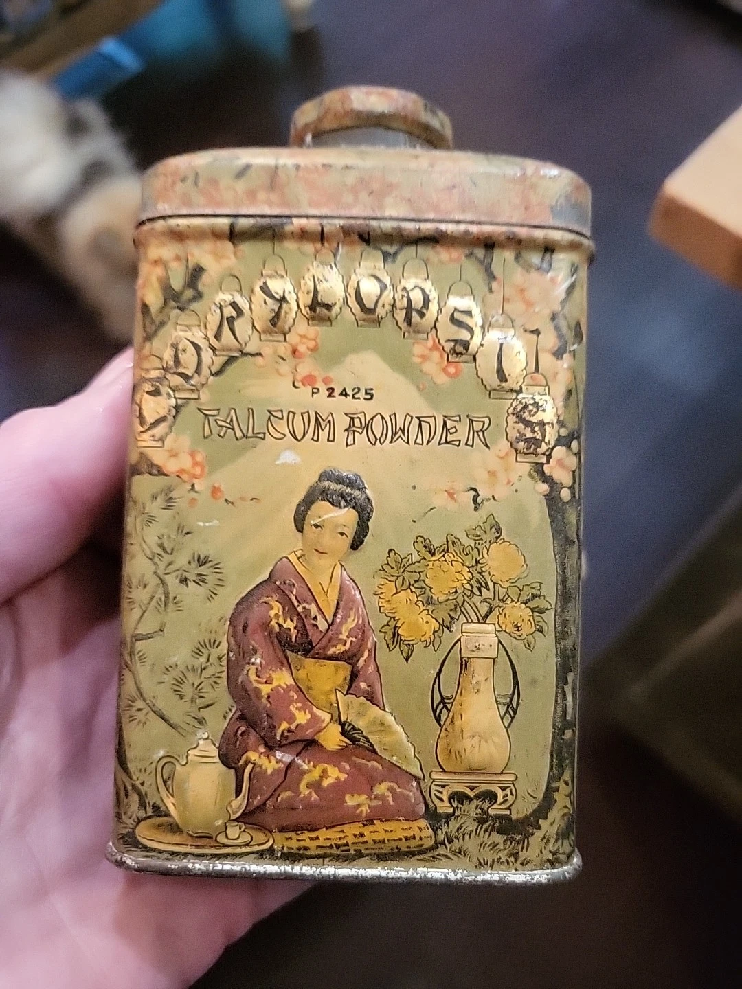 vintage talcum powder tin
Opens in a new window or tab